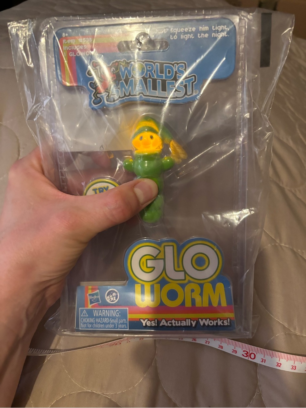 World's Smallest Glo Worm Figure - Novelty - Urban Outfitters